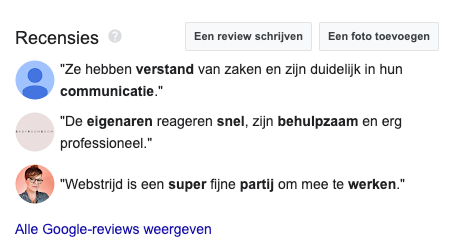 Reviews_WEBSTRIJD