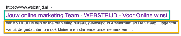 WEBSTRIJD_Zoekresultaten