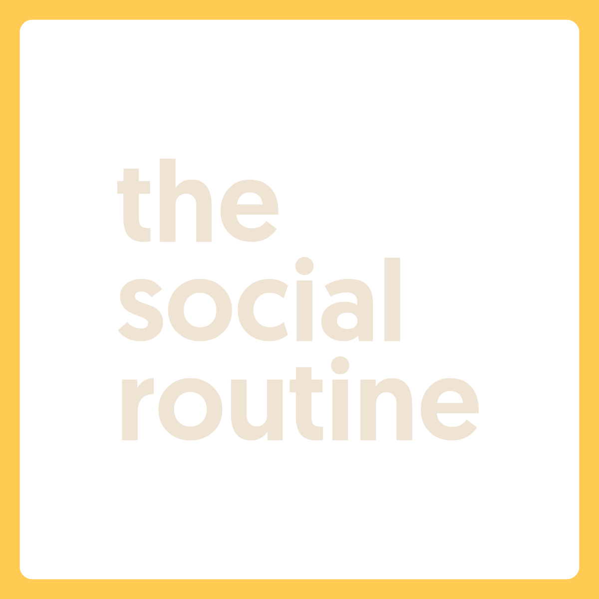 Logo The Social Routine