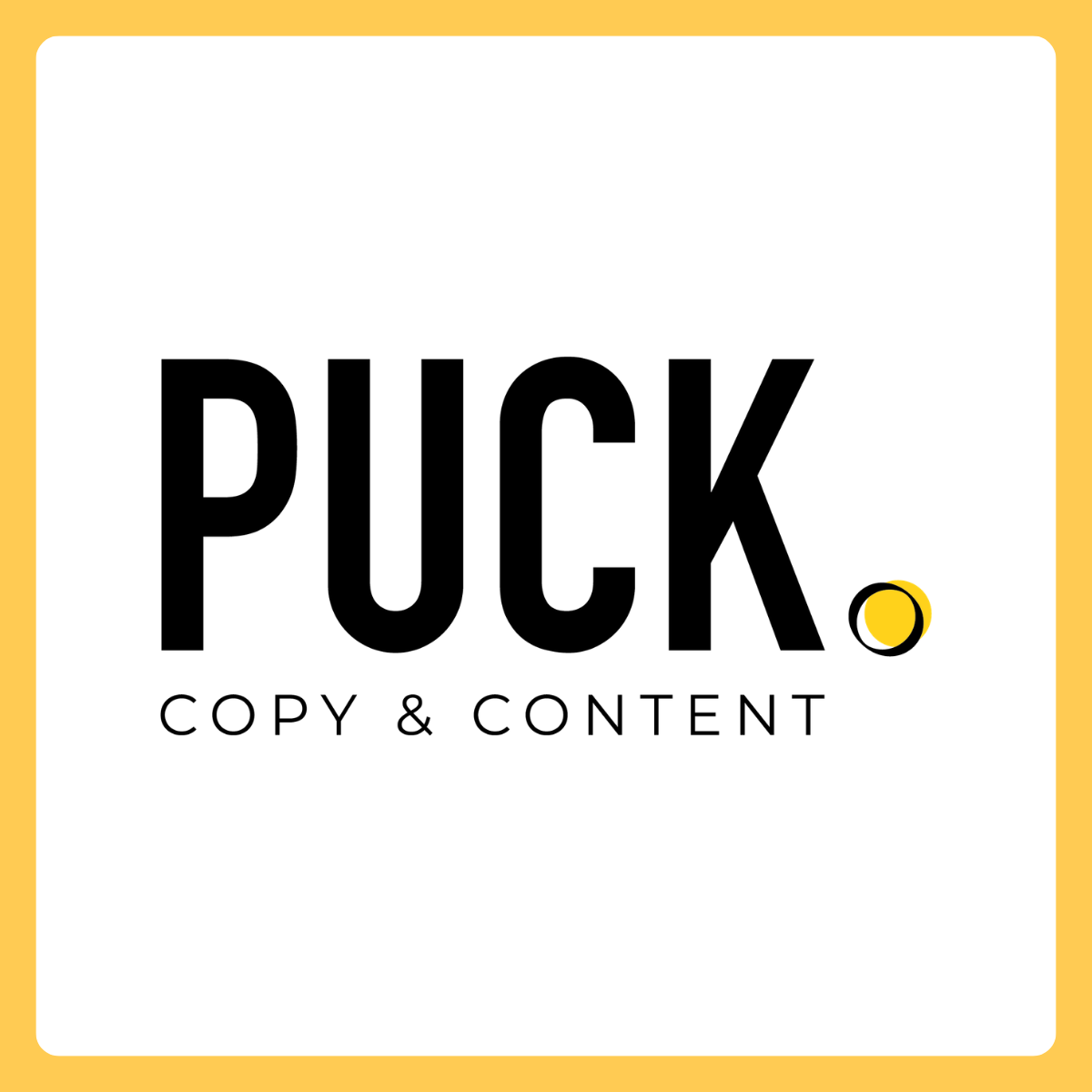 Logo Puck Copy & Content